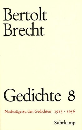 Gedichte VIII