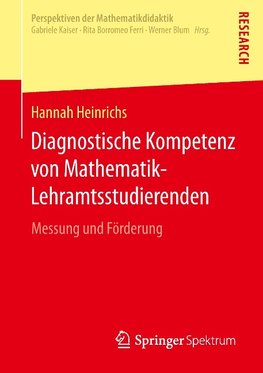 Diagnostische Kompetenz von Mathematik-Lehramtsstudierenden