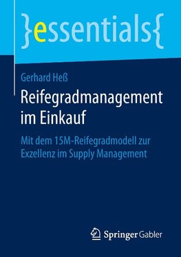 Reifegradmanagement im Einkauf