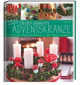 Selbst gemachte Adventskränze