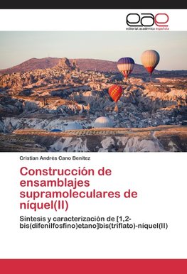 Construcción de ensamblajes supramoleculares de níquel(II)