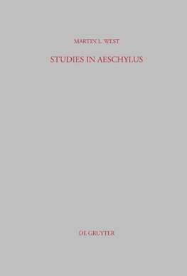 Studies in Aeschylus