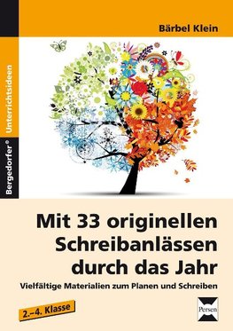 Mit 33 originellen Schreibanlässen durch das Jahr