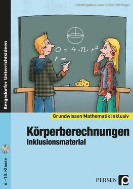 Körperberechnungen - Inklusionsmaterial