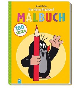 Der kleine Maulwurf Malbuch 100 Seiten