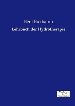 Lehrbuch der Hydrotherapie