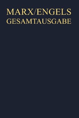 Karl Marx / Friedrich Engels: Briefwechsel, Januar bis Dezember 1851