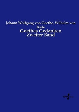 Goethes Gedanken