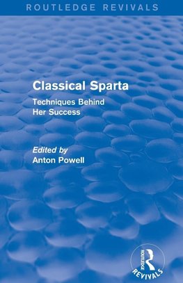 Classical Sparta (Routledge Revivals)