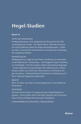 Hegel-Studien / Hegel-Studien