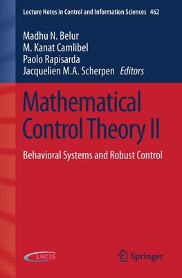 Mathematical Control Theory II