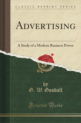 Goodall, G: Advertising