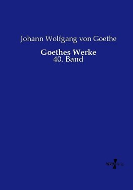 Goethes Werke