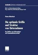 Die optimale Größe und Struktur von Unternehmen