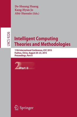 Intelligent Computing Theories and Methodologies