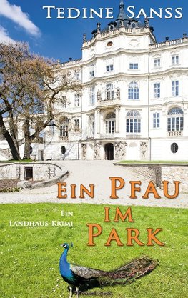 Ein Pfau im Park