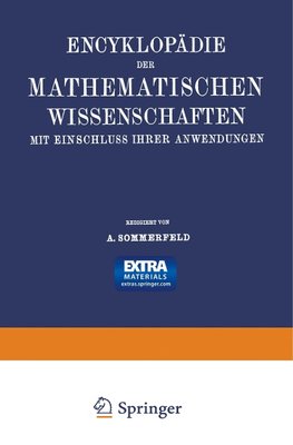 Encyklopädie der mathematischen Wissenschaften mit Einschluss ihrer Anwendungen 5, Teil 1. Physik