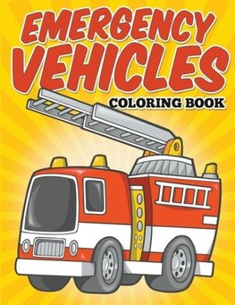 Emergency Vehicles Coloring Book