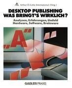 Desktop Publishing - Was bringt's wirklich?