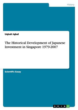 The Historical Development of Japanese Investment in Singapore 1979-2007