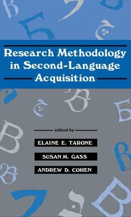 Tarone, E: Research Methodology in Second-Language Acquisiti