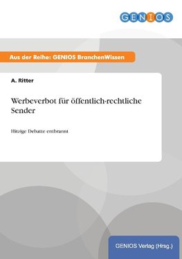 Werbeverbot für öffentlich-rechtliche Sender