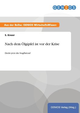 Nach dem Ölgipfel ist vor der Krise