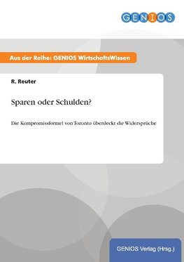 Sparen oder Schulden?