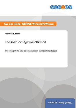 Konsolidierungsvorschriften