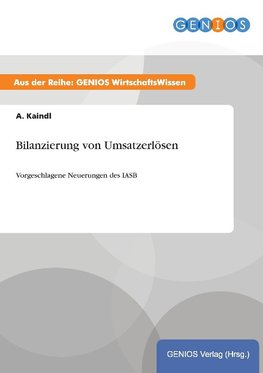 Bilanzierung von Umsatzerlösen