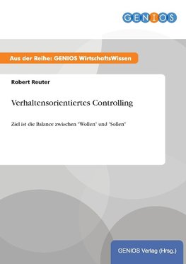 Verhaltensorientiertes Controlling