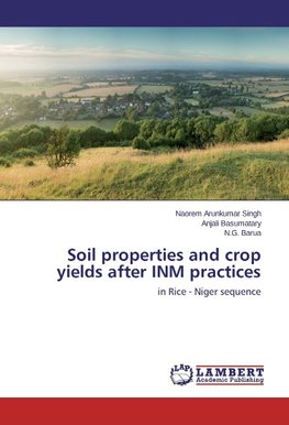 Soil properties and crop yields after INM practices