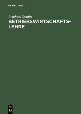 Betriebswirtschaftslehre