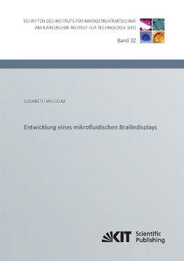 Entwicklung eines mikrofluidischen Brailledisplays