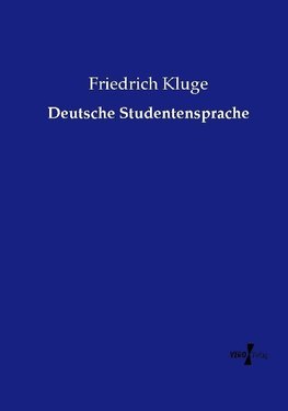 Deutsche Studentensprache