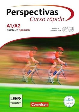 Perspectivas - Curso rápido A1/A2. Kurs- und Übungsbuch mit Vokabeltaschenbuch und Lösungsheft