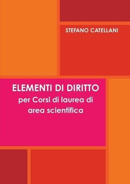 ELEMENTI DI DIRITTO per Corsi di laurea di area scientifica