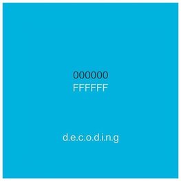 000000|FFFFFF Decoding