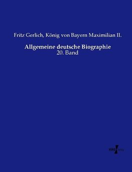 Allgemeine deutsche Biographie