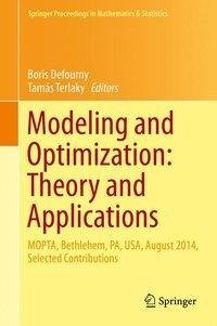 Modeling and Optimization: Theory and Applications