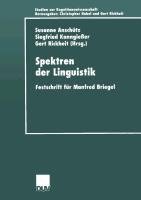 Spektren der Linguistik