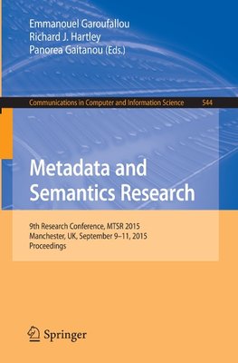 Metadata and Semantics Research