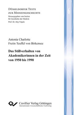 Das Stillverhalten von Akademikerinnen in der Zeit von 1950 bis 1990