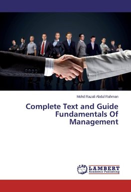 Complete Text and Guide Fundamentals Of Management