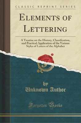 Author, U: Elements of Lettering