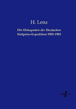 Die Dekapoden der Deutschen Südpolar-Expedition 1901-1903