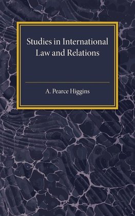 Studies in International Law and Relations