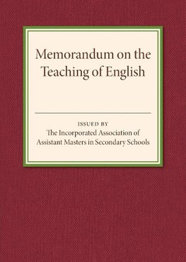 Memorandum on the Teaching of English