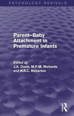 Davis, J: Parent-Baby Attachment in Premature Infants