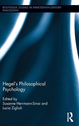 Hegel's Philosophical Psychology